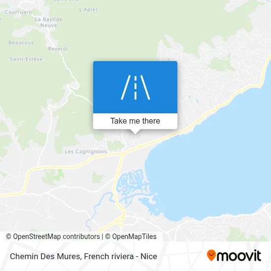 Chemin Des Mures map