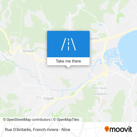 Rue D'Antarès map