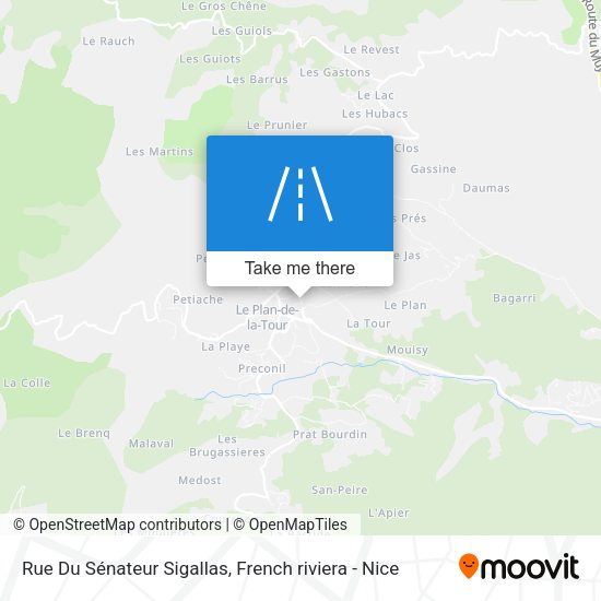 Rue Du Sénateur Sigallas map