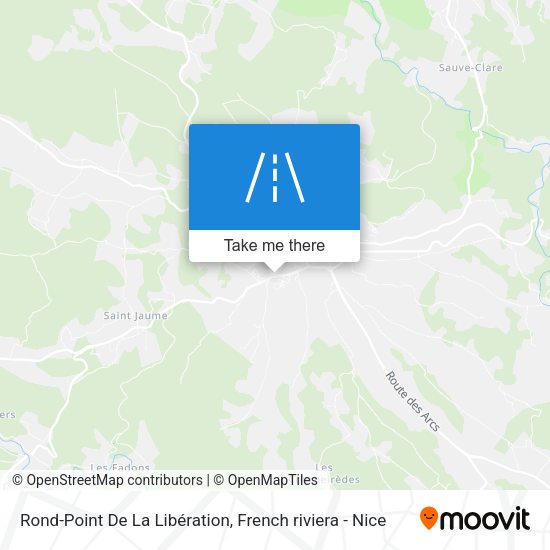 Rond-Point De La Libération map