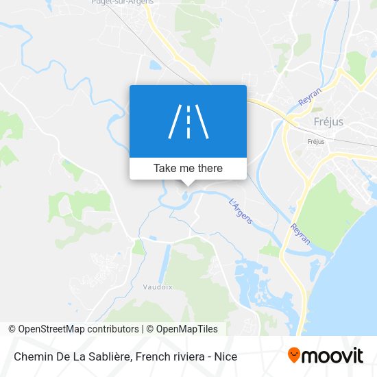 Chemin De La Sablière map