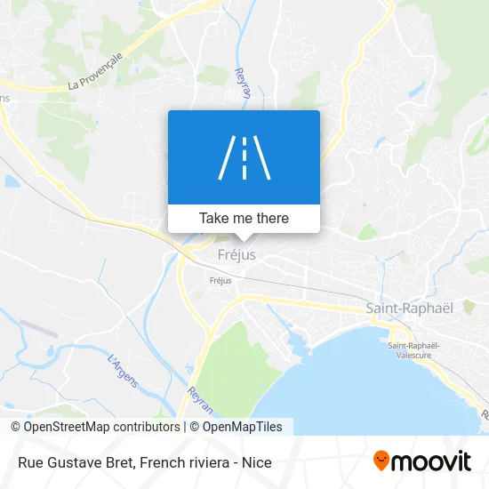 Rue Gustave Bret map