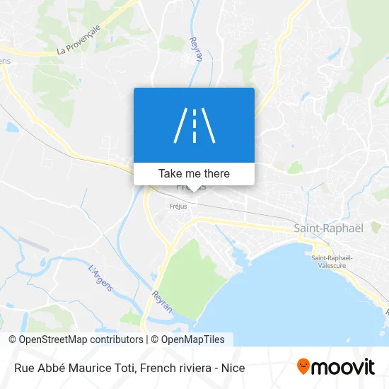 Rue Abbé Maurice Toti map