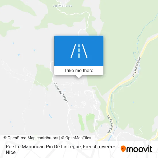 Rue Le Manoucan Pin De La Lègue map