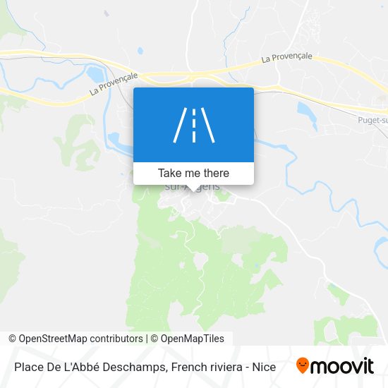 Place De L'Abbé Deschamps map