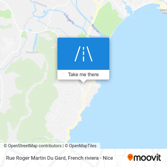 Rue Roger Martin Du Gard map