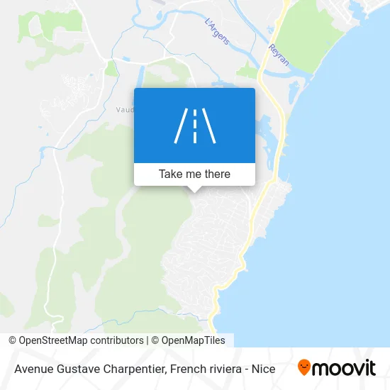 Avenue Gustave Charpentier map