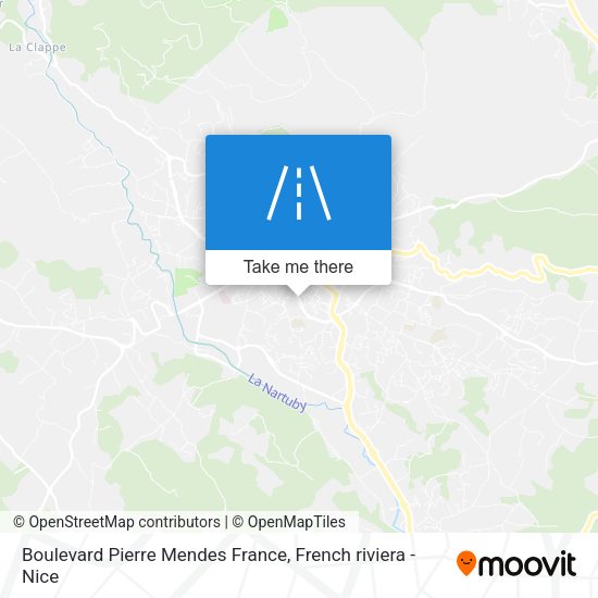 Boulevard Pierre Mendes France map