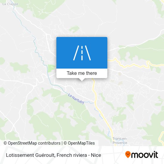 Lotissement Guéroult map