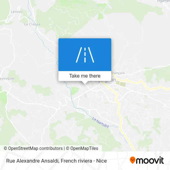 Mapa Rue Alexandre Ansaldi