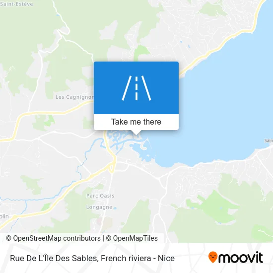 Rue De L'Île Des Sables map