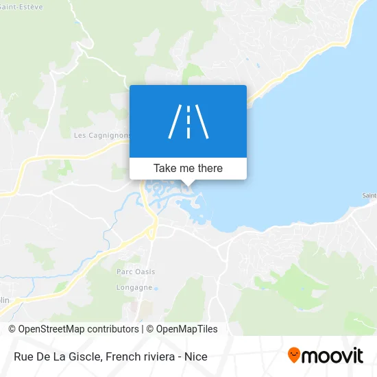 Rue De La Giscle map