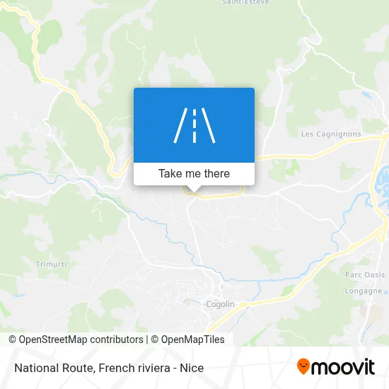 Route Nationale map
