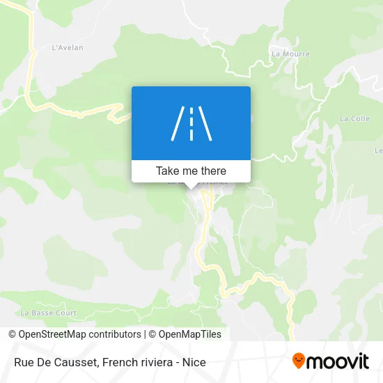 Rue De Causset map