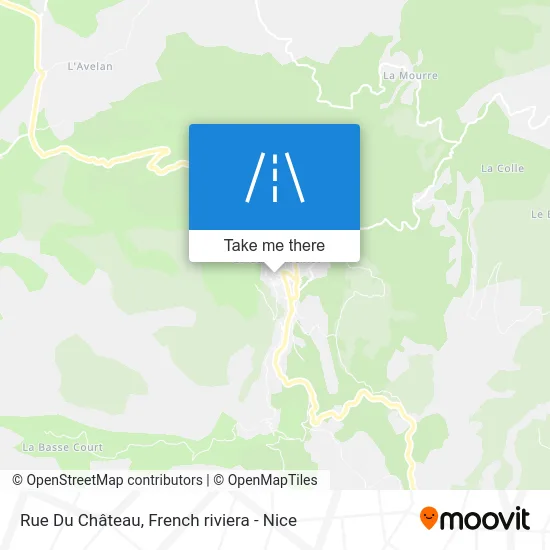 Mapa Rue Du Château