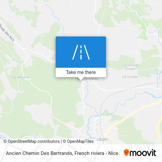 Ancien Chemin Des Bertrands map