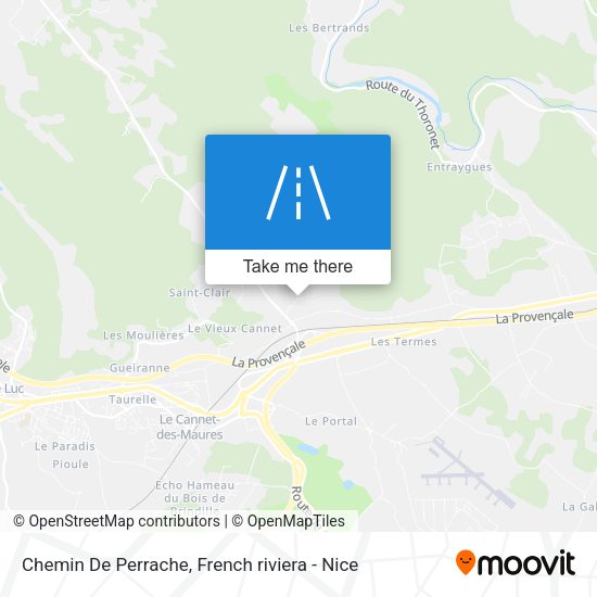 Chemin De Perrache map