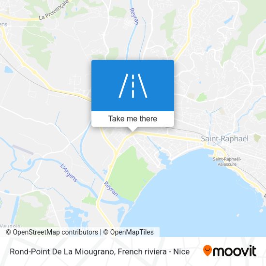 Rond-Point De La Miougrano map