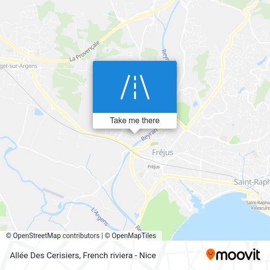 Allée Des Cerisiers map