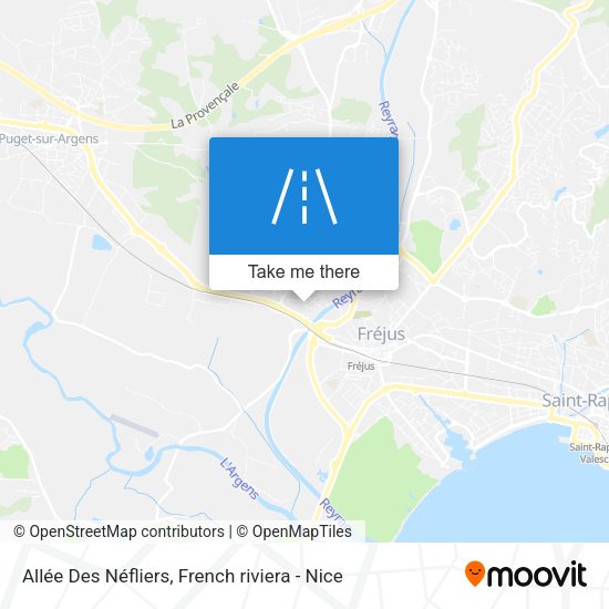 Allée Des Néfliers map