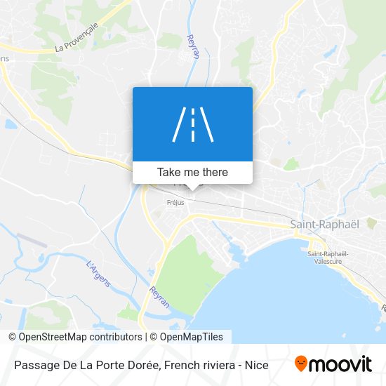 Passage De La Porte Dorée map