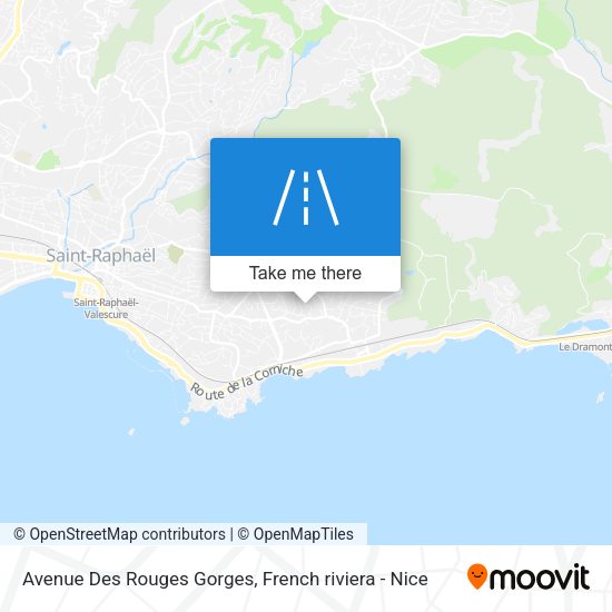 Avenue Des Rouges Gorges map