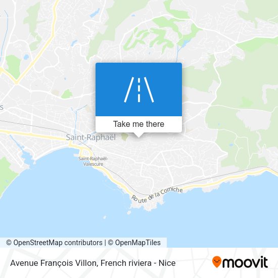 Avenue François Villon map