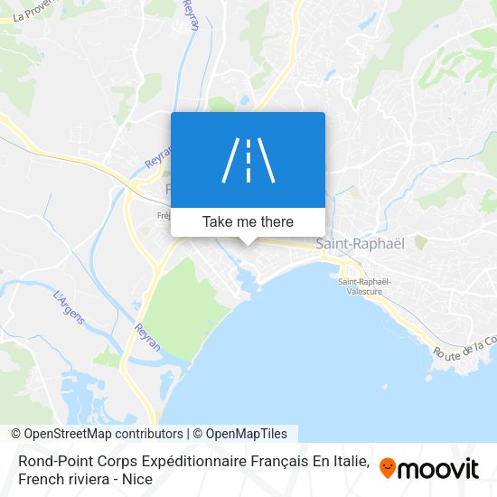 Rond-Point Corps Expéditionnaire Français En Italie map