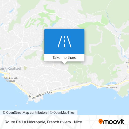 Route De La Nécropole map
