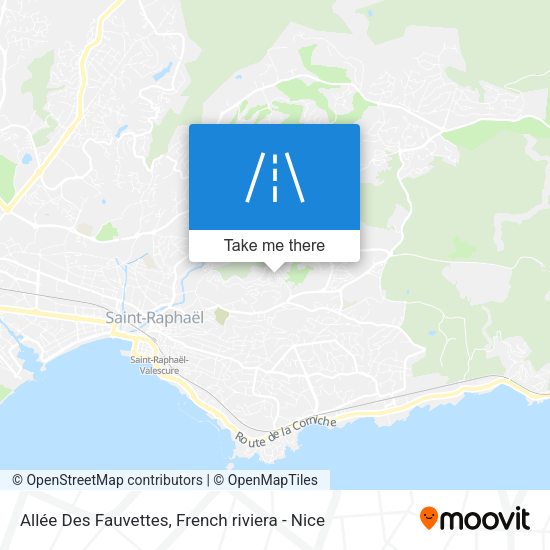 Allée Des Fauvettes map
