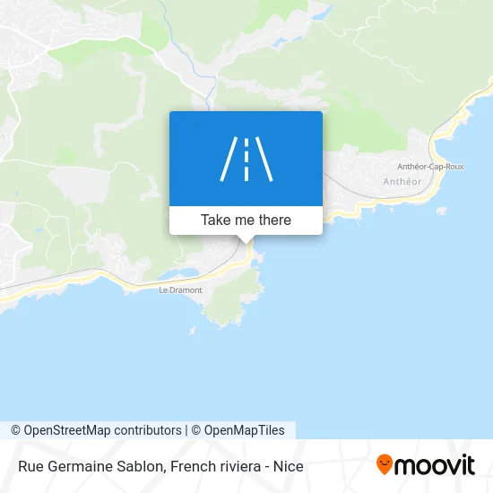 Rue Germaine Sablon map