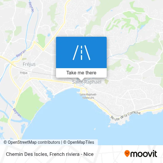 Chemin Des Iscles map