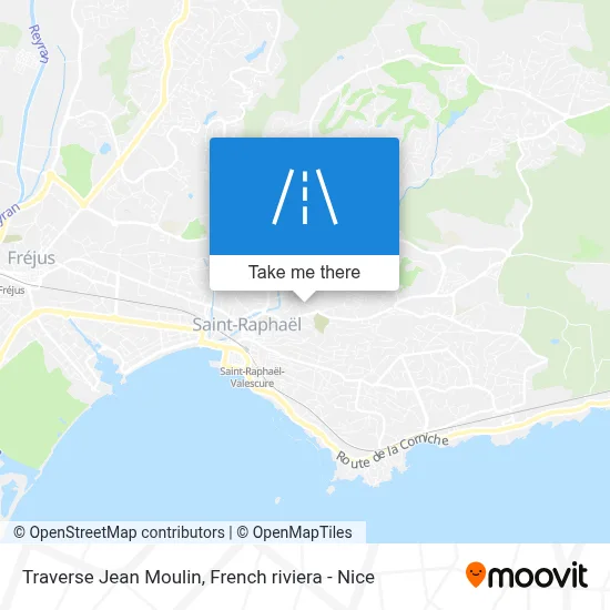 Traverse Jean Moulin map