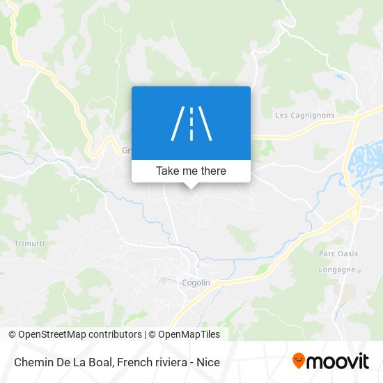 Chemin De La Boal map