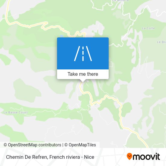 Chemin De Refren map