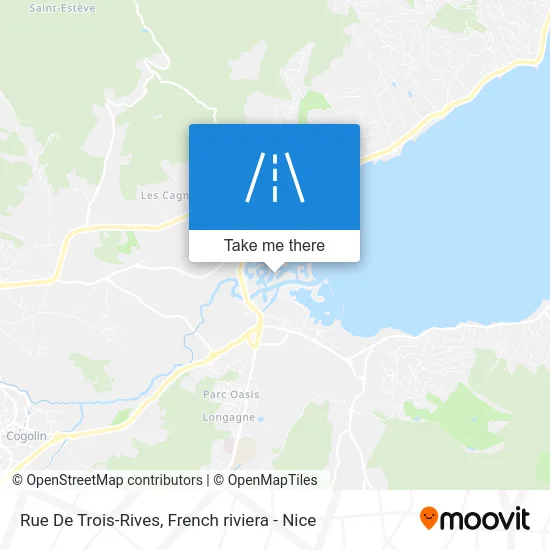 Rue De Trois-Rives map