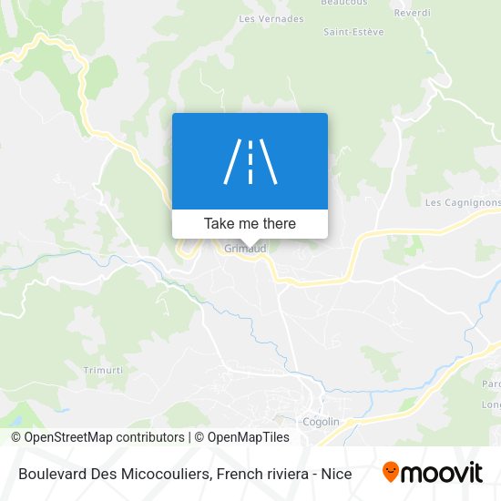 Boulevard Des Micocouliers map
