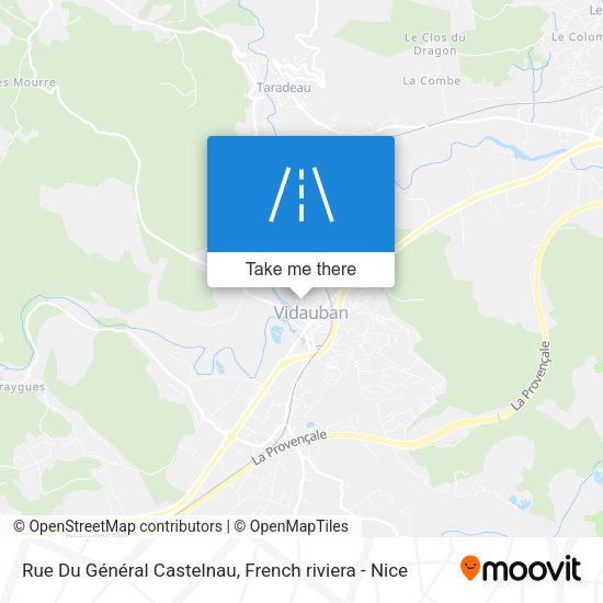 Rue Du Général Castelnau map