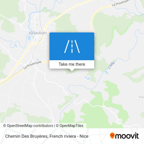 Chemin Des Bruyères map