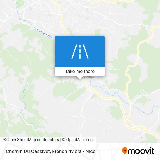 Chemin Du Cassivet map