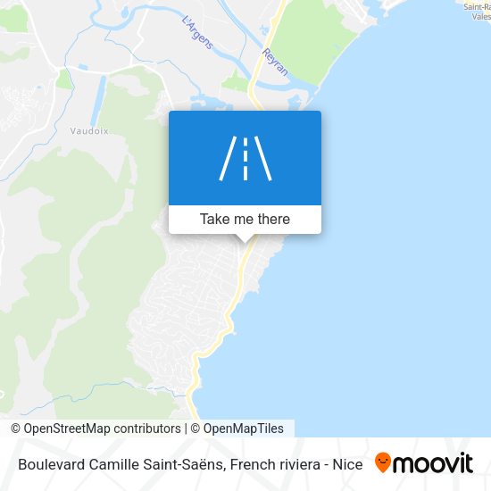 Boulevard Camille Saint-Saëns map