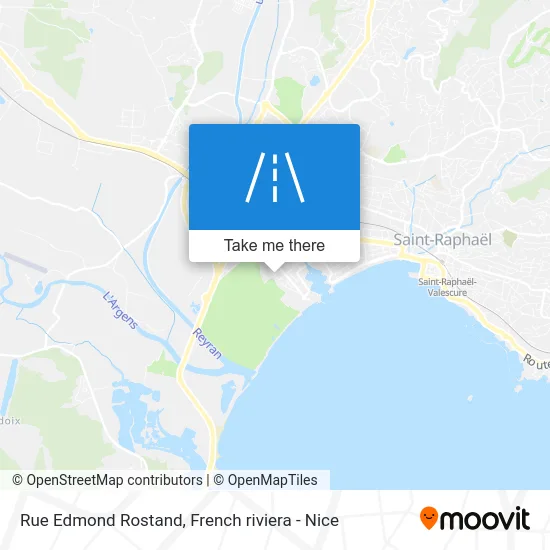 Rue Edmond Rostand map