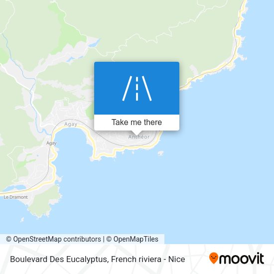 Boulevard Des Eucalyptus map