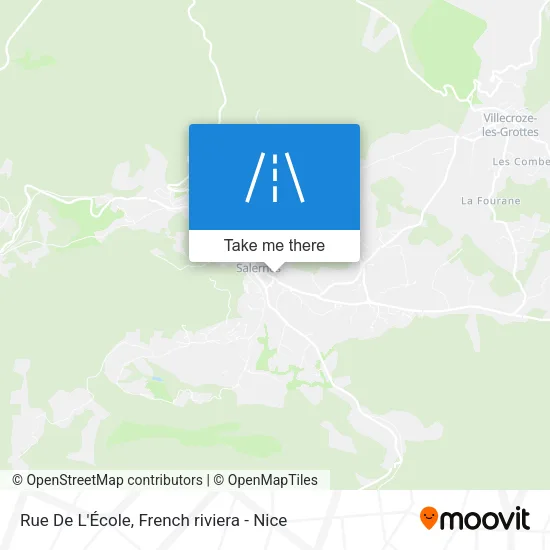 Rue De L'École map