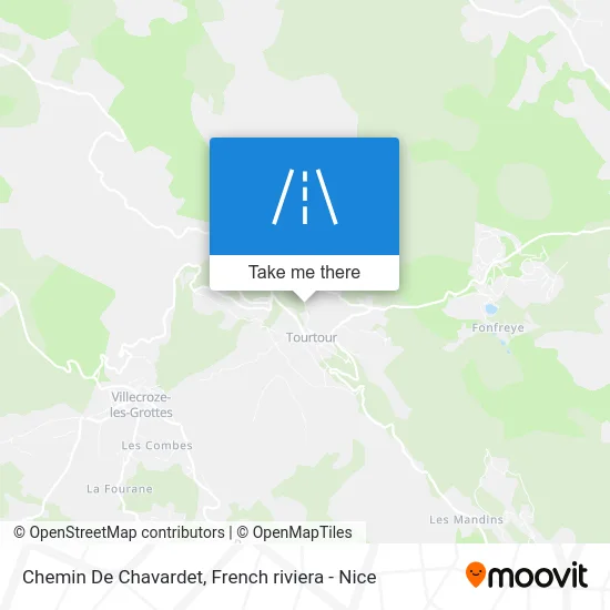 Chemin De Chavardet map