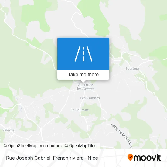 Rue Joseph Gabriel map