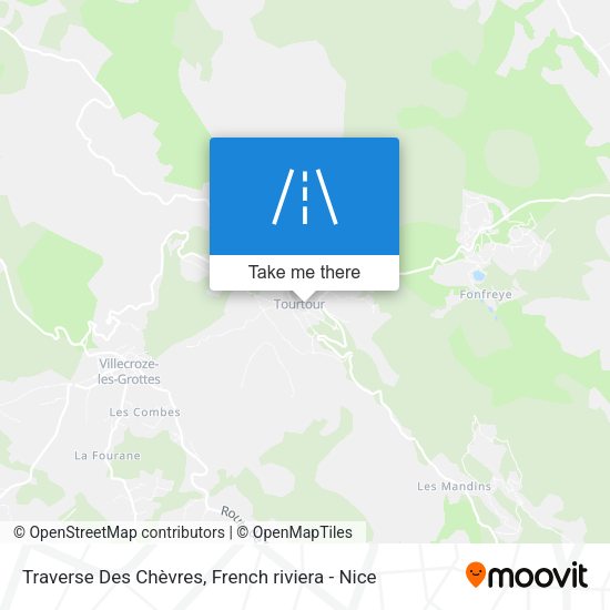 Traverse Des Chèvres map