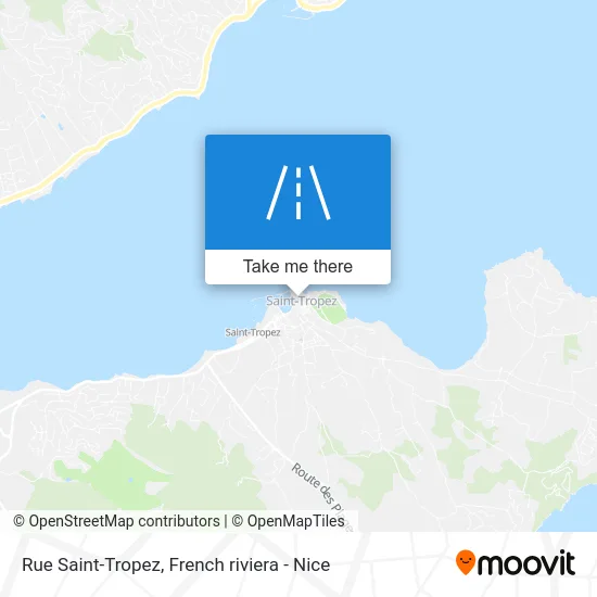Rue Saint-Tropez map