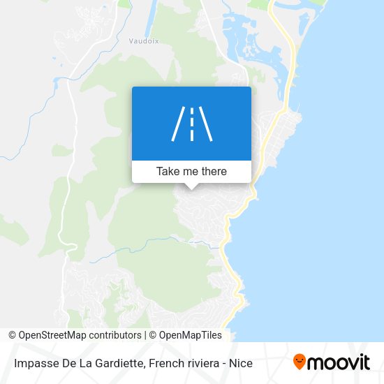 Impasse De La Gardiette map