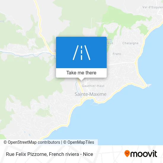 Rue Felix Pizzorne map